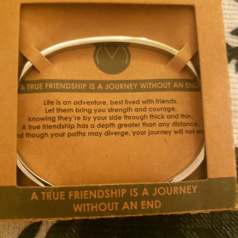 Silver Friendship Bracelet